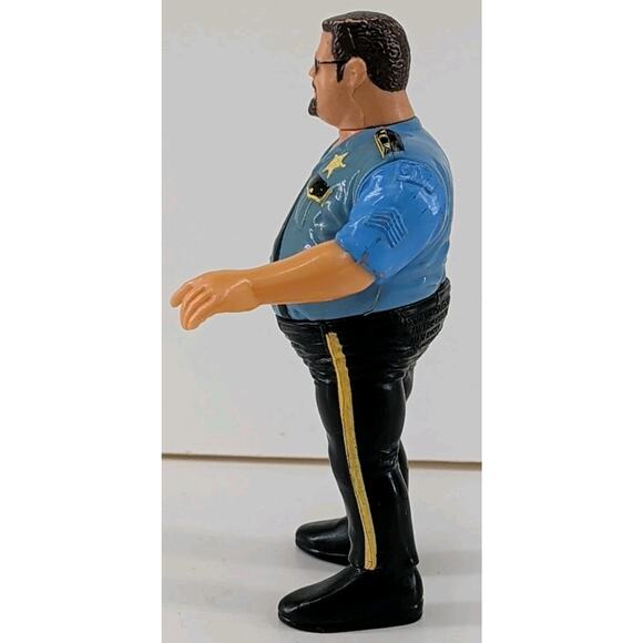 WWF Hasbro Big Boss Man Action Figure 1991 Wrestling WWE Titan Sports - Picture 4 of 7
